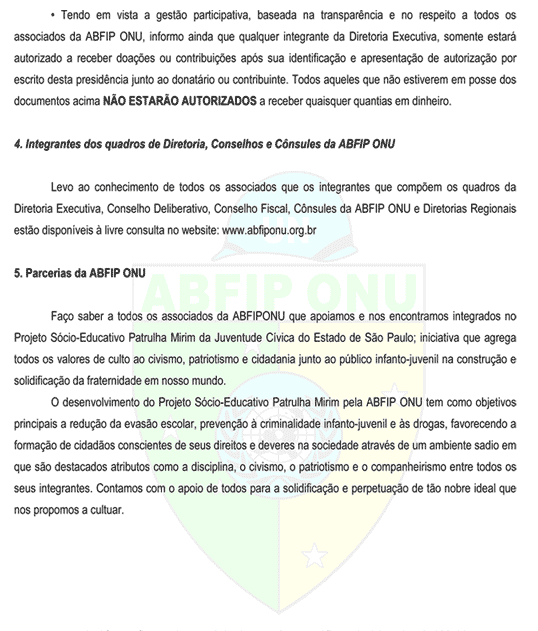 OFICIO CIRCULAR